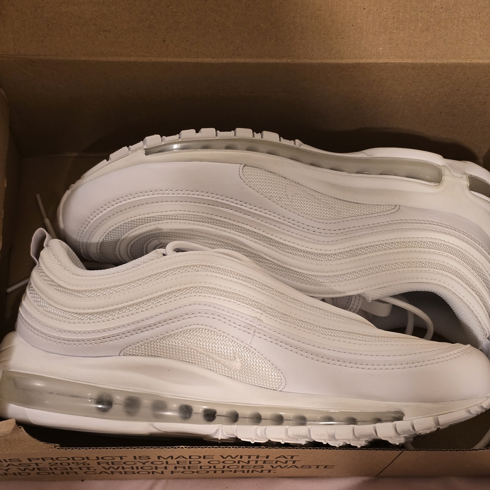 Nike White Air Max 97 Sneakers